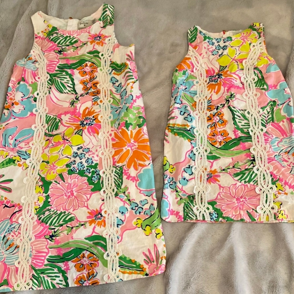 Lilly Pulitzer family matching dresses, Used once
